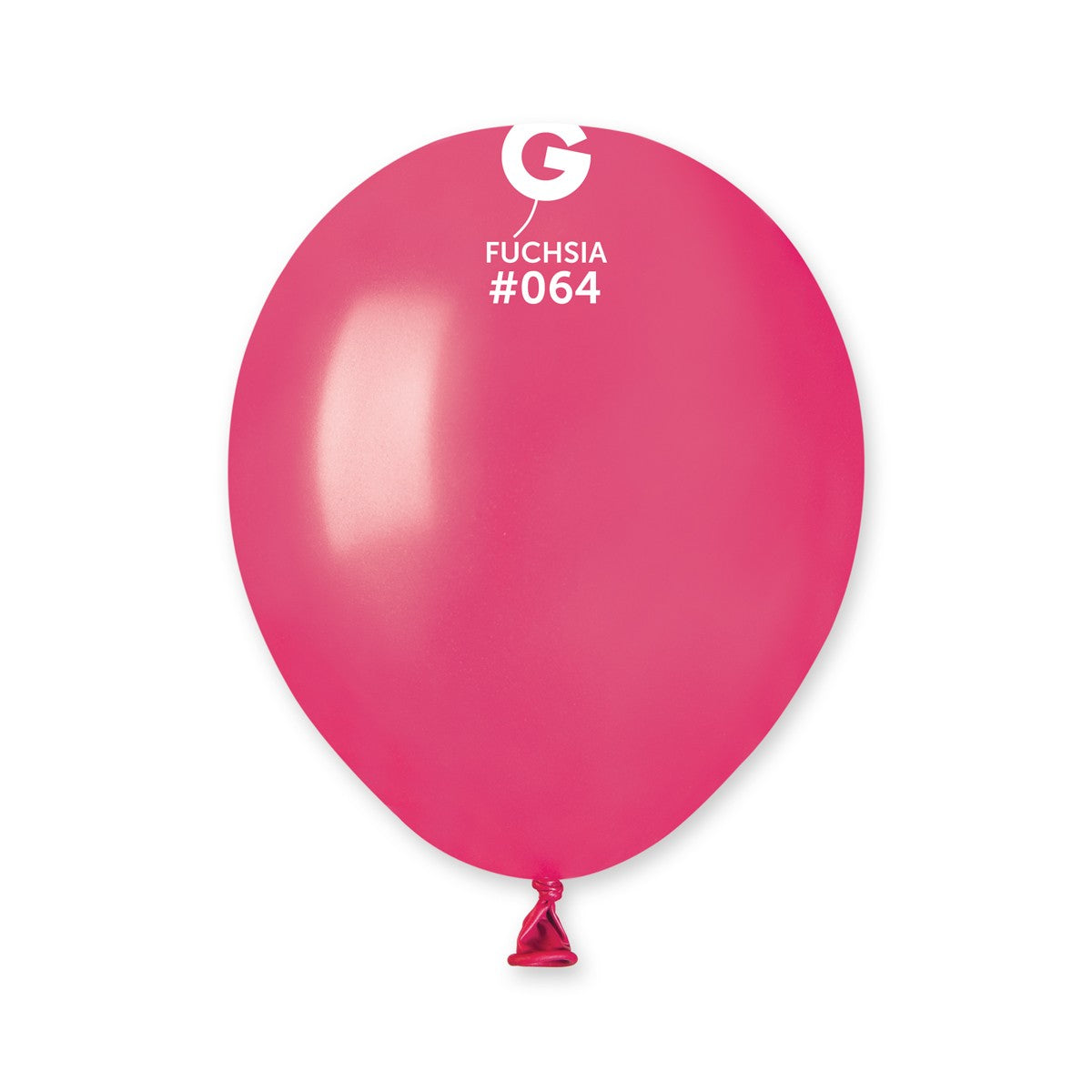 Lot de 100 Ballons Couleur Fuschia Irisé #064