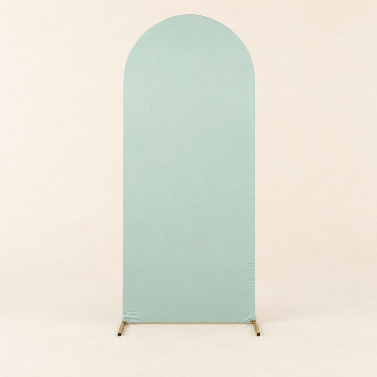 Housse d'arche tissu VERT AMANDE #091 pour Backdrop 180x80 - Toile de fond pour décor sur-mesure