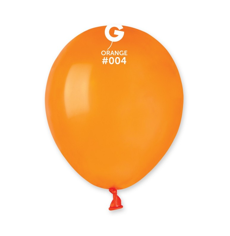 Lot de 100 Ballons Couleur Orange #004