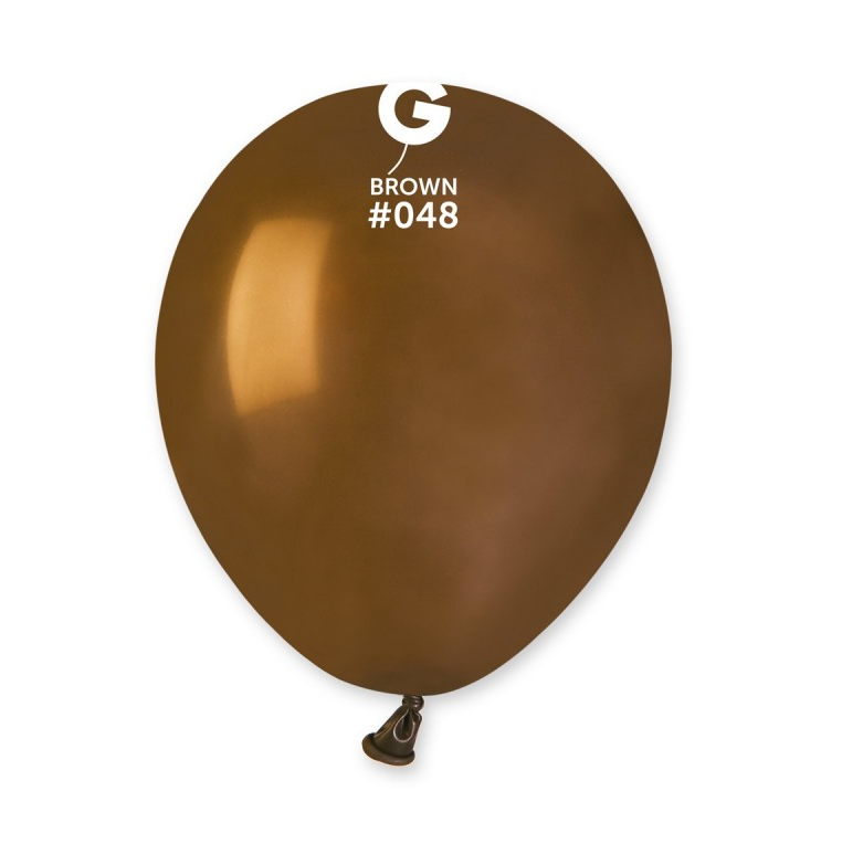 Lot de 100 Ballons Couleur Marron #048
