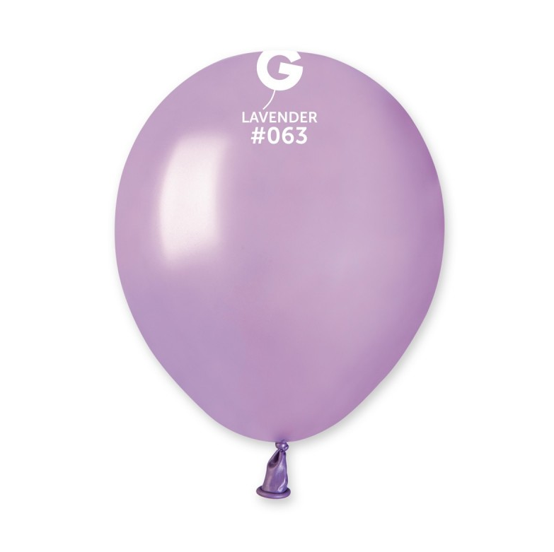 Lot de 100 Ballons Couleur Lavande Irisé #063
