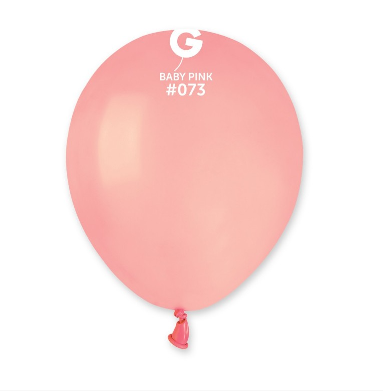 Lot de 100 Ballons Couleur Rose Pastel #073