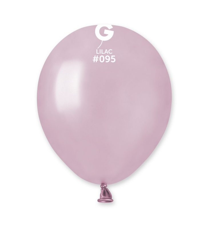 Lot de 100 Ballons Couleur Lilas Irisé #095
