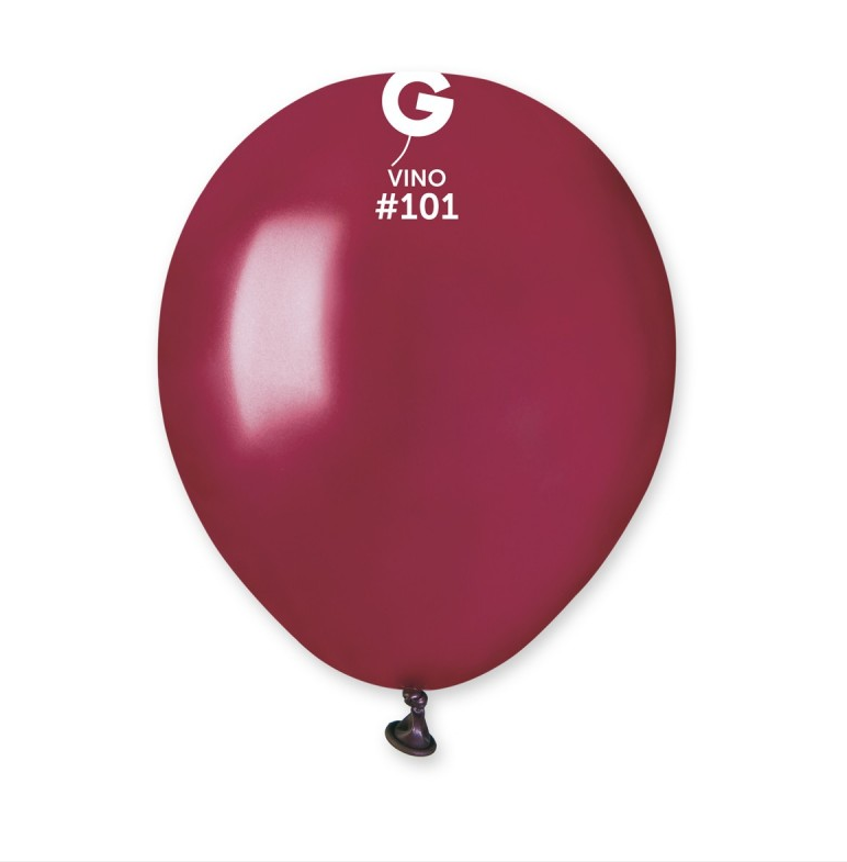Lot de 100 Ballons Couleur Bordeaux #101
