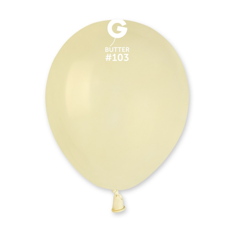 Lot de 100 Ballons Couleur Crème #103