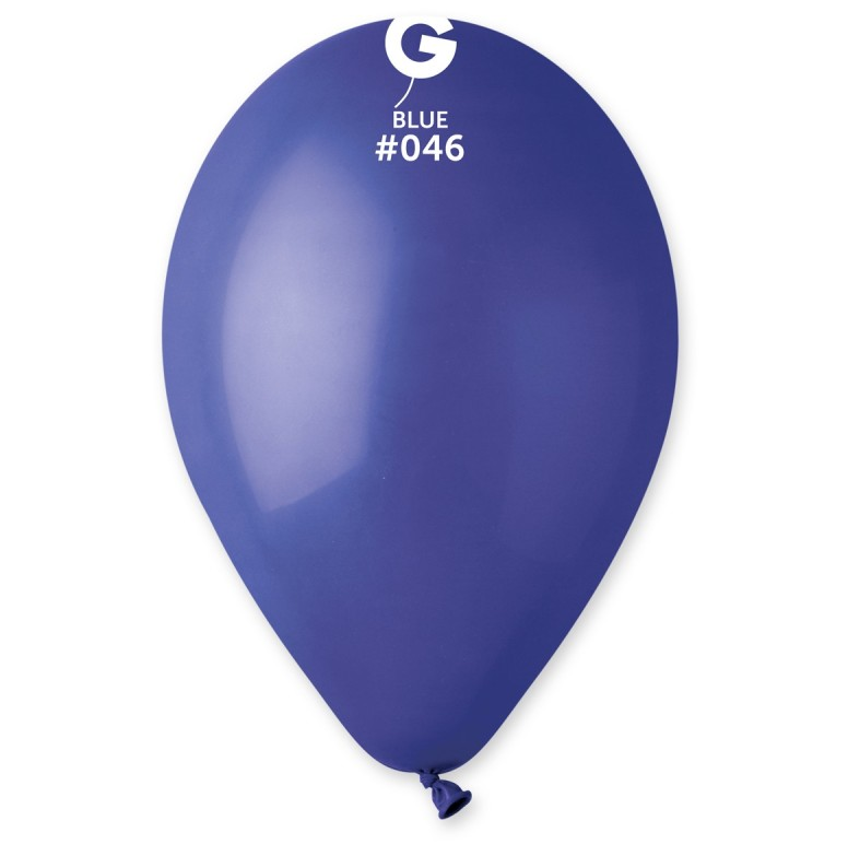 Lot de 100 Ballons Couleur Bleu roi #046