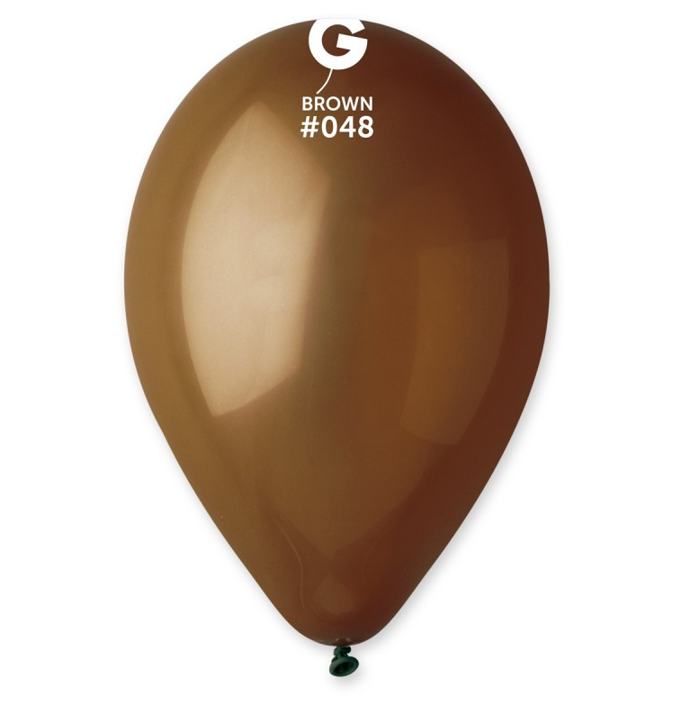 Lot de 100 Ballons Couleur Marron #048