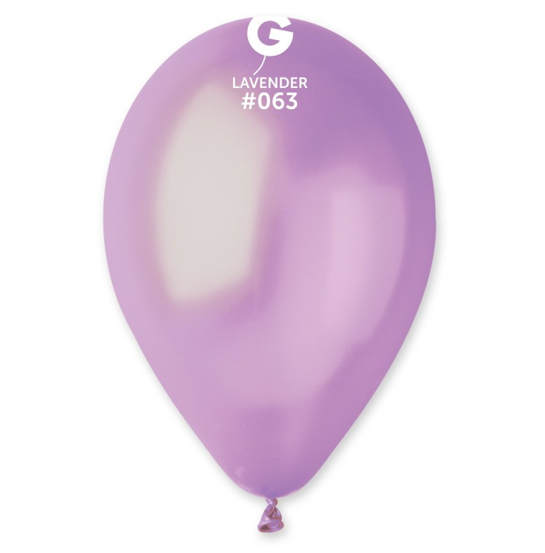 Lot de 100 Ballons Couleur Lavande Irisé #063