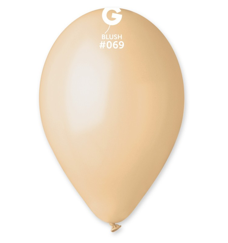 Lot de 100 Ballons Couleur Blush #069