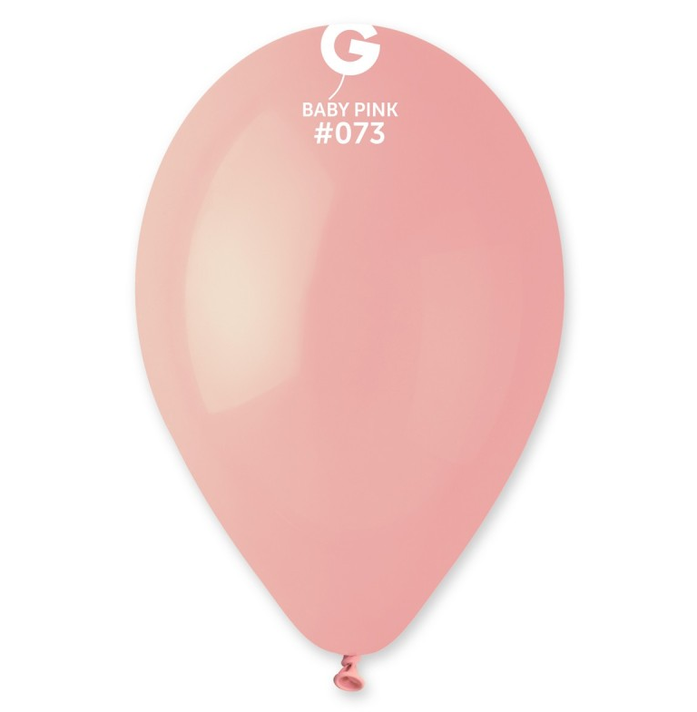 Lot de 100 Ballons Couleur Rose Pastel #073