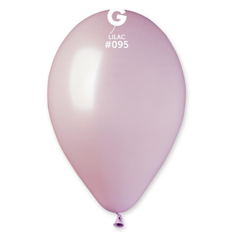 Lot de 100 Ballons Couleur Lilas Irisé #095