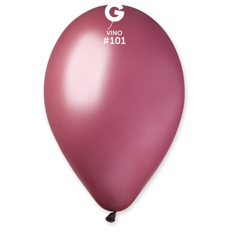 Lot de 100 Ballons Couleur Bordeaux #101