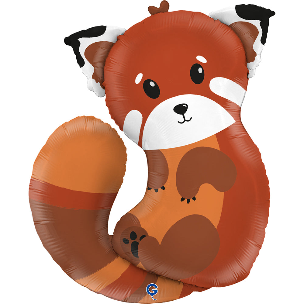 Ballon Alu Panda Roux 71cm