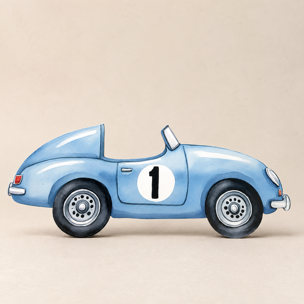 Cardipop "Voiture de course"