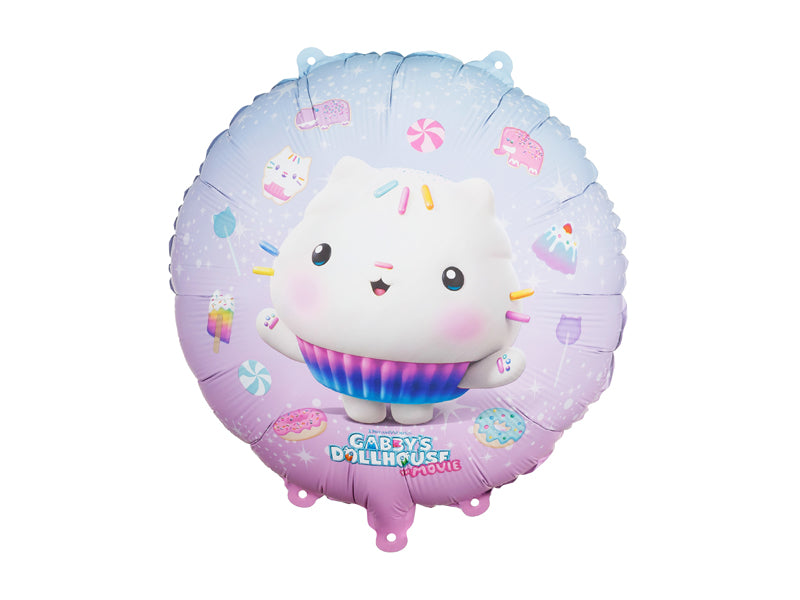 Ballon Rond P'tichou Gabby et La Maison Magique Multicolore Diam 35cm