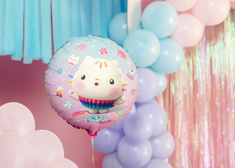 Ballon Rond P'tichou Gabby et La Maison Magique Multicolore Diam 35cm
