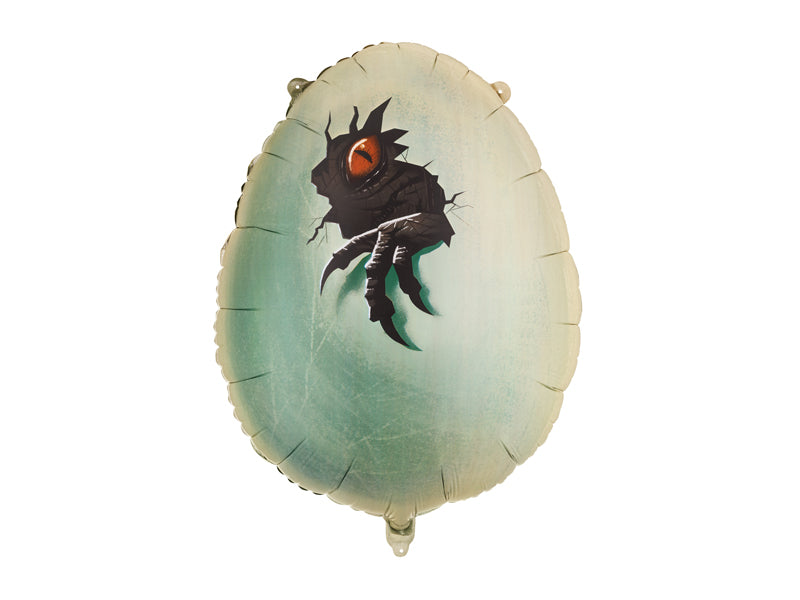 Ballon Jurassic World Œuf de dinosaure en aluminium Vert 48x64 cm