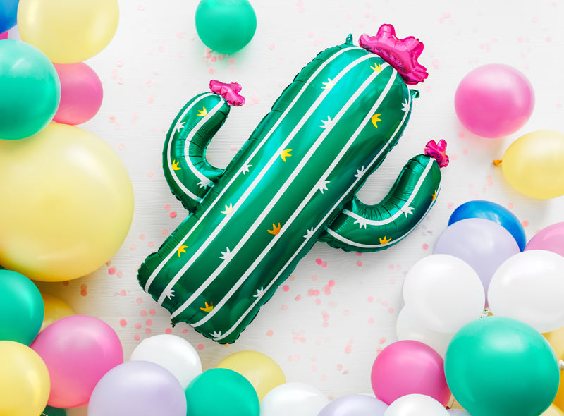 Ballon Cactus en Mylar 60x82cm