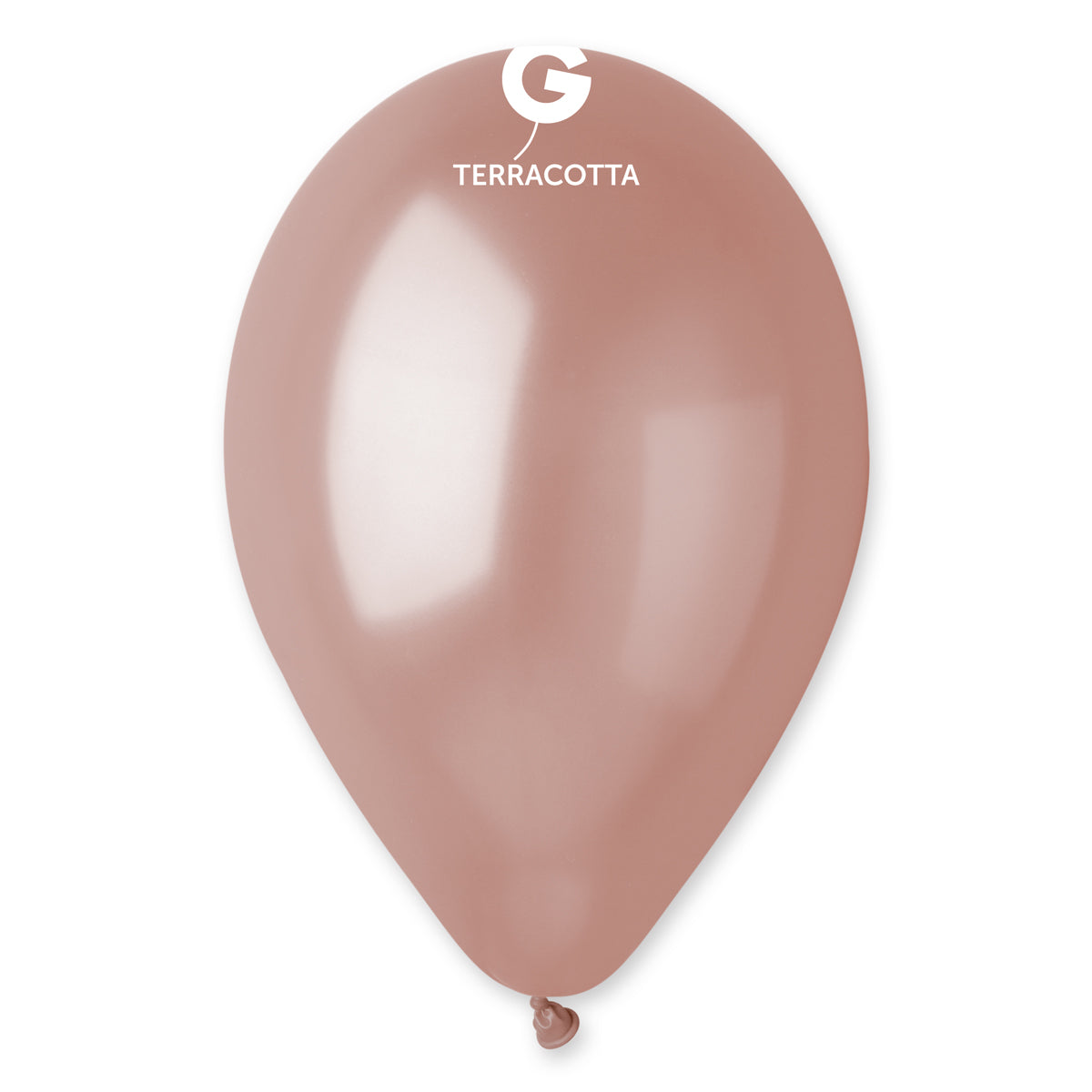 Lot de 100 Ballons Couleur Terracotta