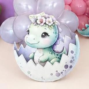 Décor My Eventure Dino Girl