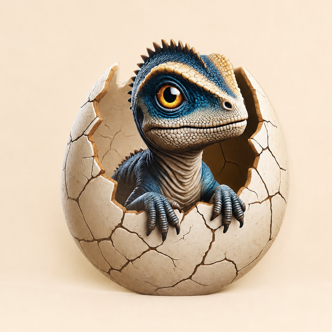 Cardipop "Spike le bébé Dinosaure"
