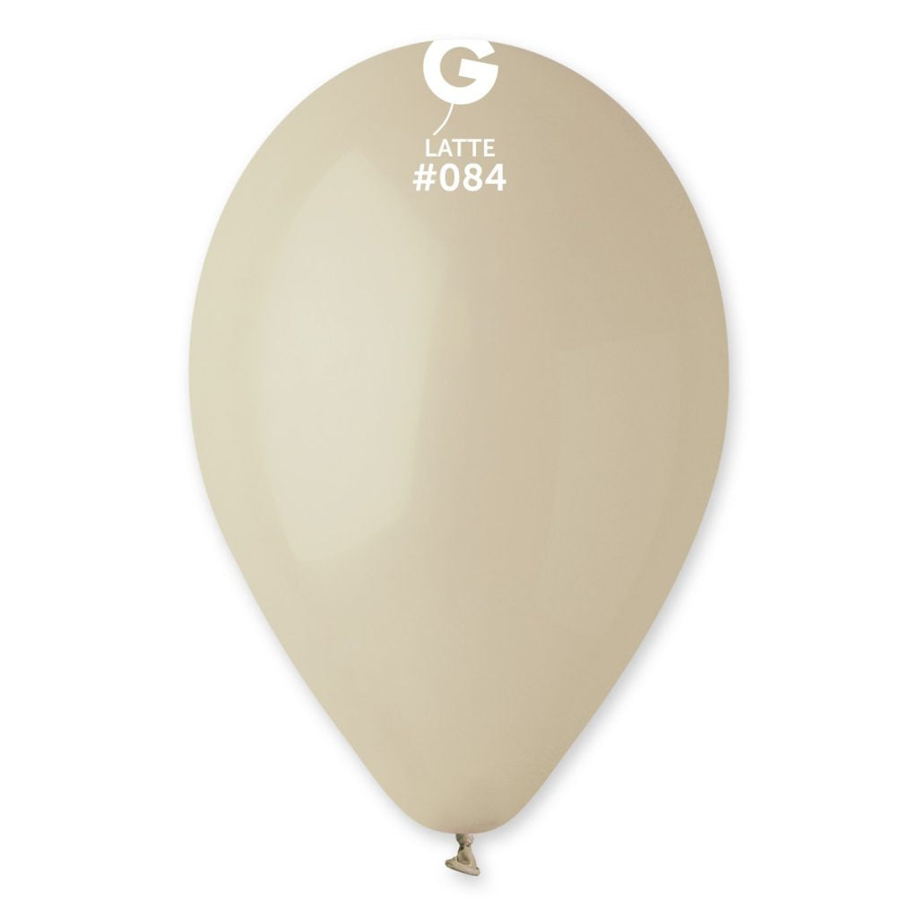 Lot de 100 Ballons Couleur Latte #084