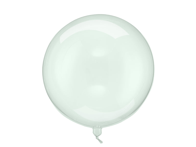 Ballon Bulle Boule Vert transparent Diam 40cm