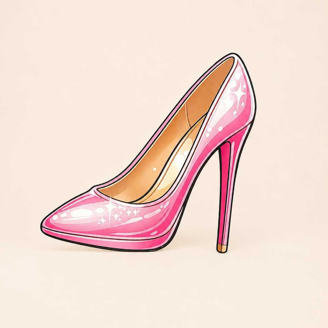 Cardipop "Pink Chaussure"