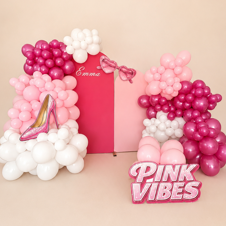 Décor My Eventure Pink Party Girly