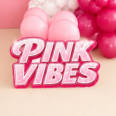 Décor My Eventure Pink Party Girly
