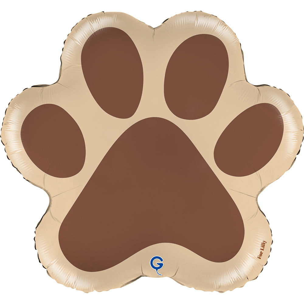 Ballon alu Patte de Chien 61cm